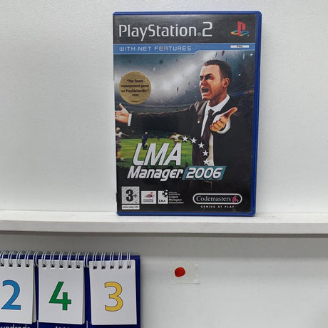 Lma Manager 06 2006 PS2 PlayStation 2 Game + Manual PAL - Trippy Trades 