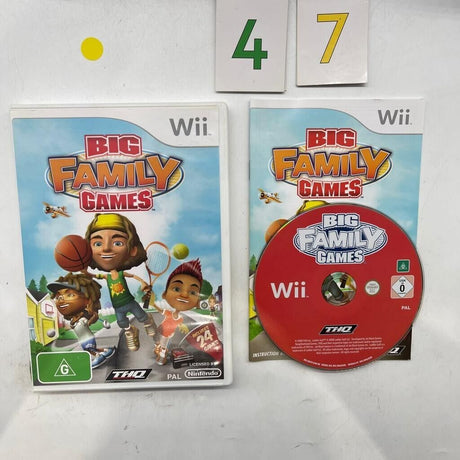 Big Family Games Nintendo Wii Game + Manual PAL - Trippy Trades 