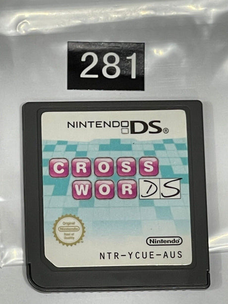 Cross Words Nintendo DS Game Cartridge - Trippy Trades 