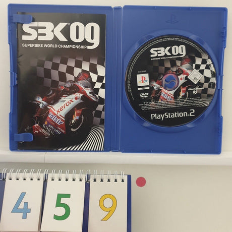 SBK 09 Superbike World Championship PS2 Playstation 2 Game + Manual PAL - Trippy Trades 