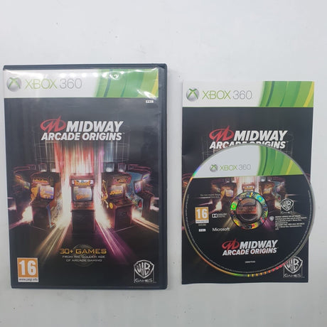 Midway Arcade Origins Xbox 360 Game + Manual PAL - Trippy Trades 