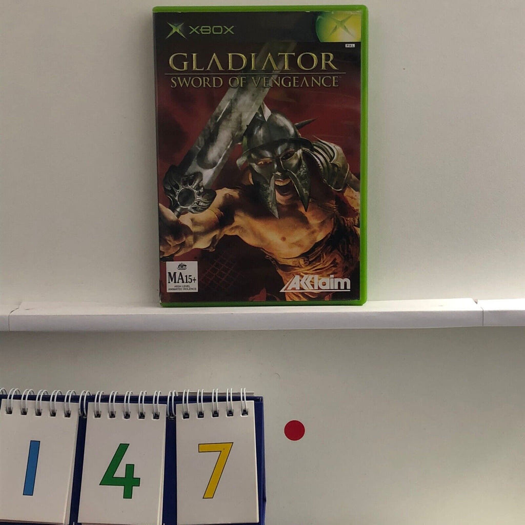 Gladiator Sword Of Vengeance Xbox Game