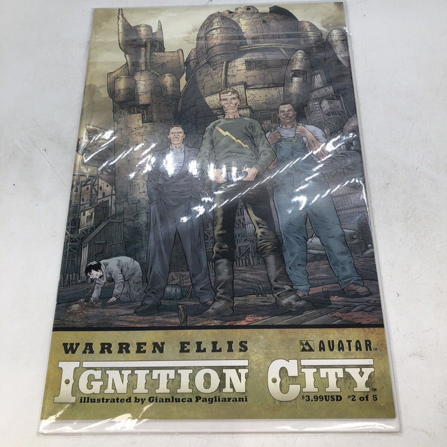 Ignition City #2 Comic Book - Trippy Trades 