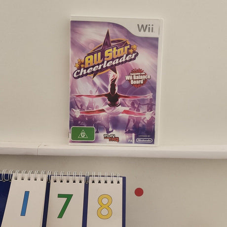 All Star Cheerleader Nintendo Wii Game + Manual PAL - Trippy Trades 