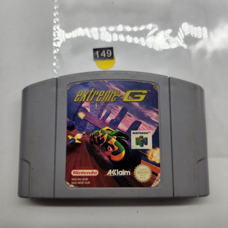 Extreme G Nintendo 64 N64 Game Cartridge PAL - Trippy Trades 