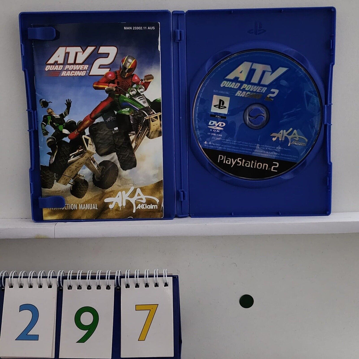 ATV Quad Power Racing 2 II PS2 Playstation 2 Game + Manual PAL g297 - Trippy Trades 