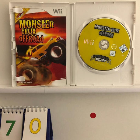 Monster Trux Offroad Nintendo Wii Game + Manual PAL - Trippy Trades 