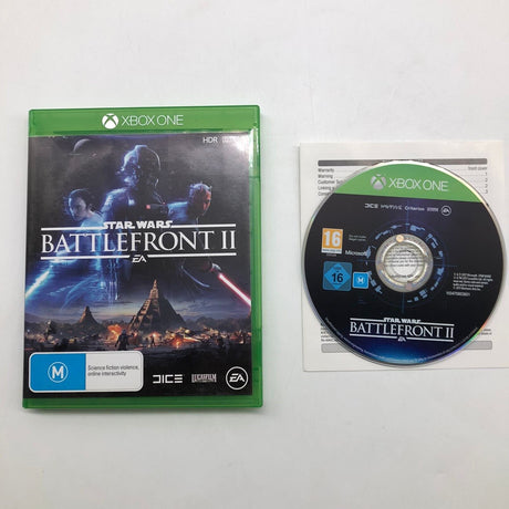 Star Wars Battlefront II 2 Xbox one Game + Manual PAL 24d3 - Trippy Trades 