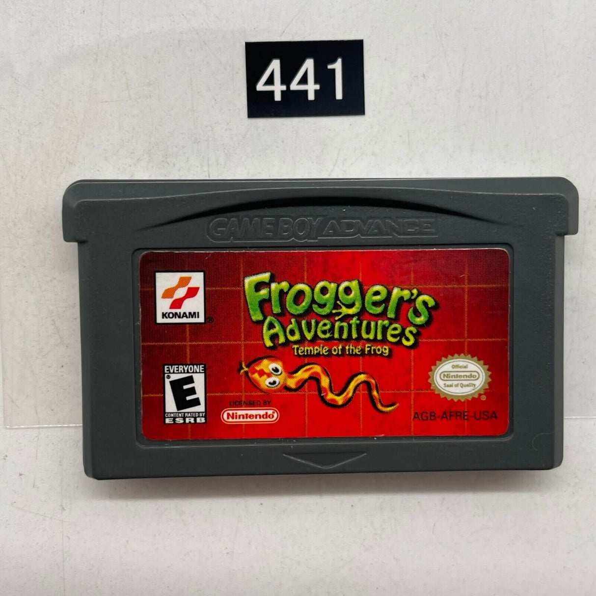 Froggers Adventures Nintendo Gameboy Advance GBA Game cartridge oz441 - Trippy Trades 