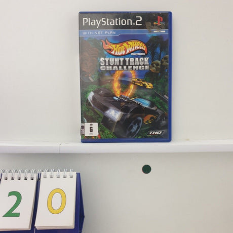 Hot Wheels Stunt Track Challenge PS2 Playstation 2 Game + Manual PAL - Trippy Trades 