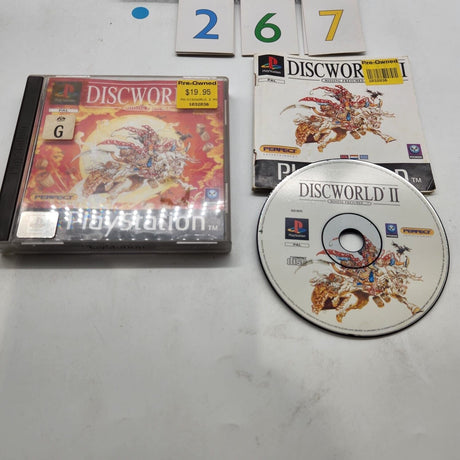 Discworld II PS1 Playstation 1 Game + Manual PAL - Trippy Trades 