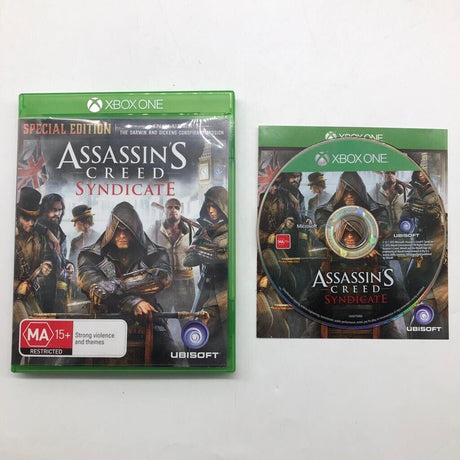 Assassin's Creed Syndicate Xbox one Game + Manual PAL 24d3 - Trippy Trades 