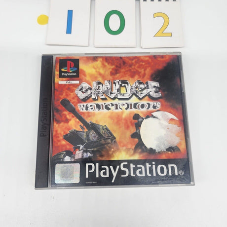 Grudge Warriors PS1 Playstation 1 Game + Manual PAL - Trippy Trades 