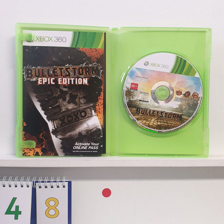 Bulletstorm Epic Edition Xbox 360 game + Manual Pal - Trippy Trades 