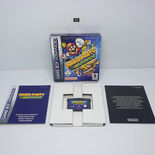 Mario Party Advance Nintendo Gameboy Advance GBA Boxed Complete oz93 - Trippy Trades 