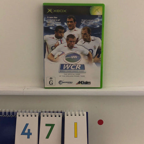 WCR World Championship Rugby Xbox Original Game + Manual PAL - Trippy Trades 