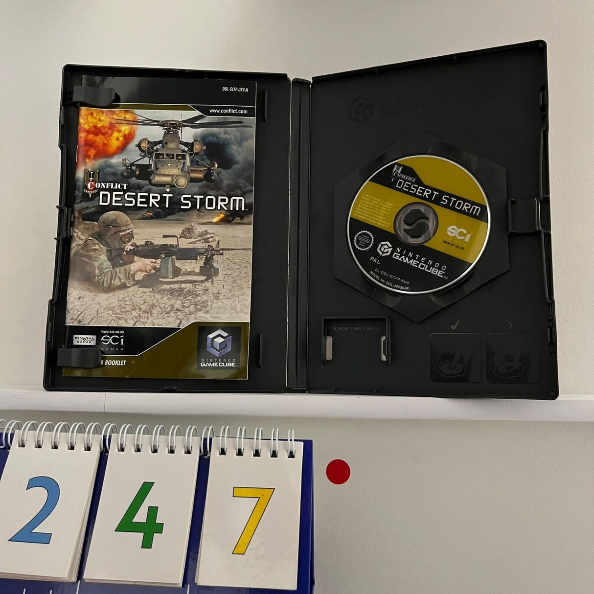 Conflict Desert Storm Nintendo Gamecube Game + Manual PAL - Trippy Trades 