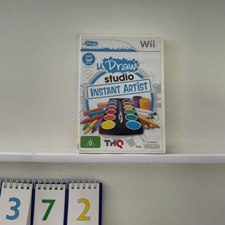 u Draw Udraw Studio Instant Artist  Nintendo Wii Game + Manual PAL - Trippy Trades 