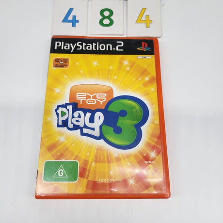 EyeToy Play 3 III PS2 Playstation 2 Game + Manual PAL - Trippy Trades 