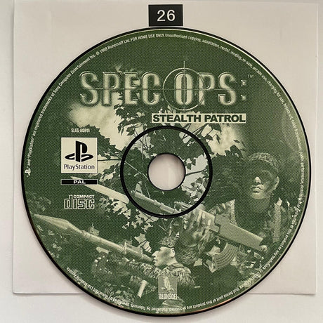 Spec Ops Stealth Patrol PS1 Playstation 1 Game Disc Only - Trippy Trades 