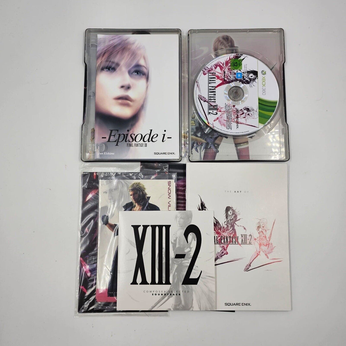 Final Fantasy XIII-2 Limited Collector’s Edition Xbox 360 Game - Trippy Trades 