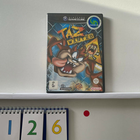 Taz Wanted Nintendo Gamecube game + Manual PAL r126 - Trippy Trades 