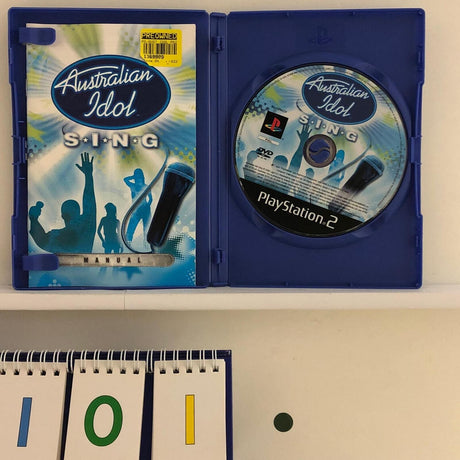 Australian Idol Sing PS2 Playstation 2 Game + Manual PAL - Trippy Trades 