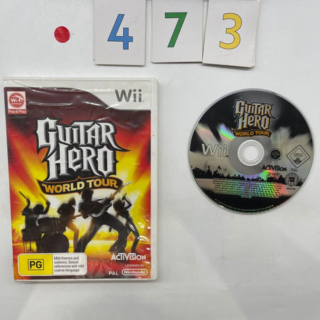 Guitar Hero World Tour Nintendo Wii Game PAL - Trippy Trades 