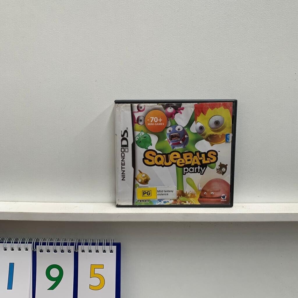 Squeeballs Party Nintendo DS Game oz195 - Trippy Trades 