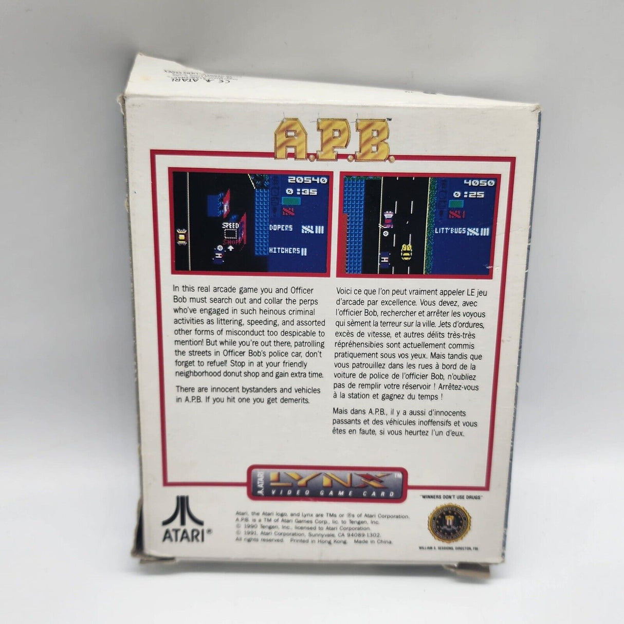 A.P.B. Atari Lynx Game - Trippy Trades 