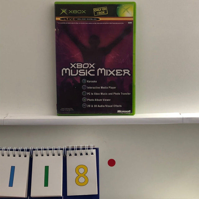 Xbox Music Mixer Xbox Original Game + Manual PAL - Trippy Trades 