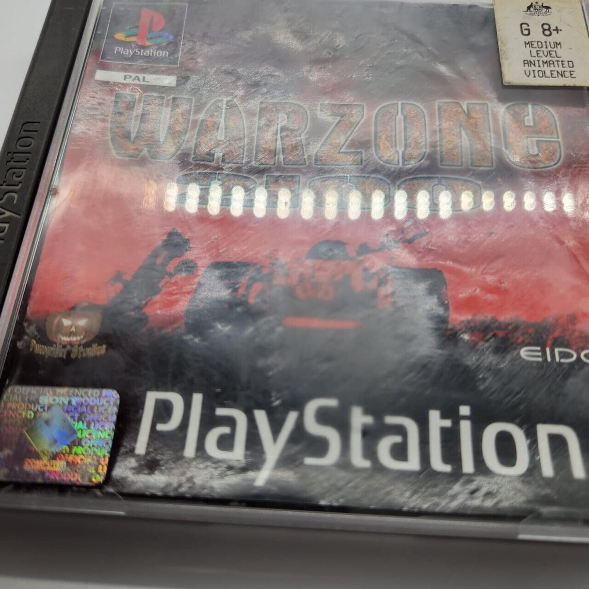 Warzone 2100 PS1 Playstation 1 Game + Manual PAL 25F4 - Trippy Trades 