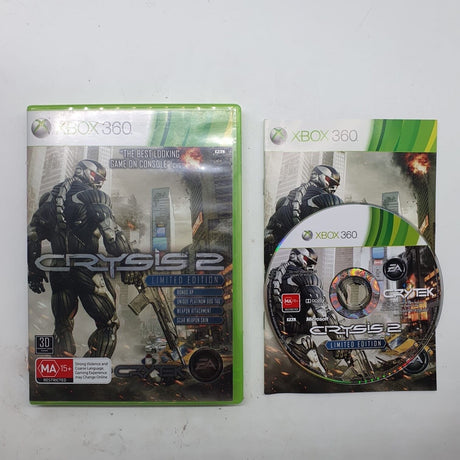 Crysis 2 II Xbox 360 Game + Manual PAL - Trippy Trades 