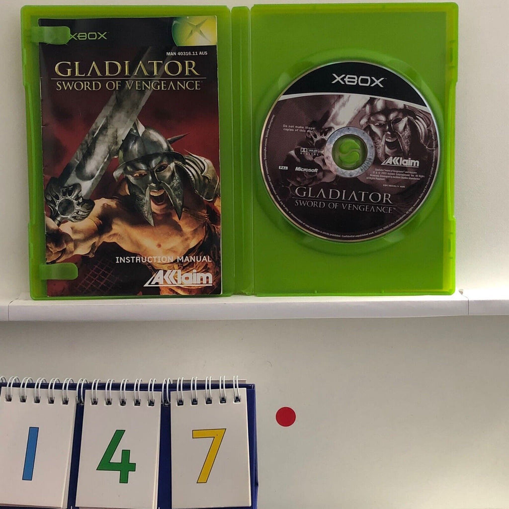 Gladiator Sword Of Vengeance Xbox Game