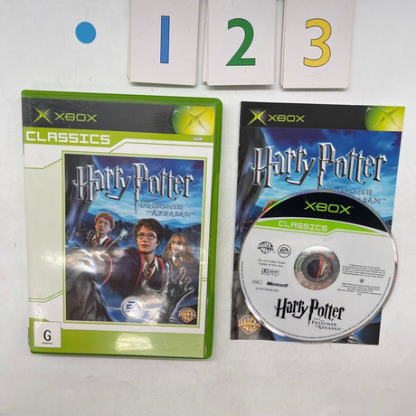 Harry Potter And The Prisoner Of Azkaban Xbox Original Game + Manual PAL - Trippy Trades 