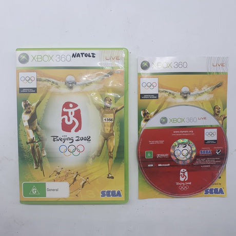 Beijing 2008 Xbox 360 Game + Manual PAL - Trippy Trades 