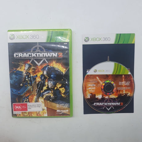 Crackdown 2 II Xbox 360 Game + Manual PAL - Trippy Trades 