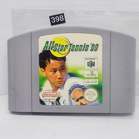 All Star Tennis 99 Nintendo 64 N64 Game Cartridge PAL - Trippy Trades 