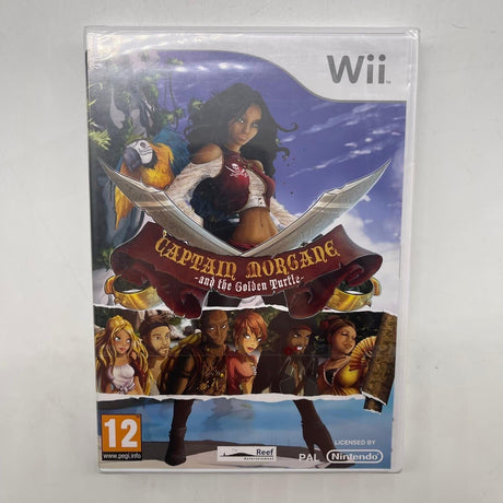 Captain Morgane And The Golden Turtle Nintendo Wii Game Brand New SEALED - Trippy Trades 