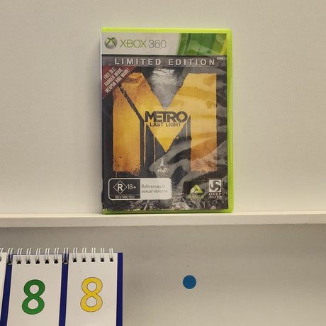 Metro Last Light Xbox 360 Game + Manual PAL - Trippy Trades 