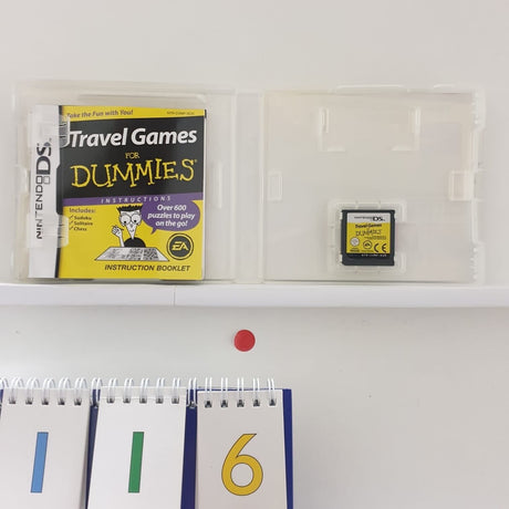 Travel Games for Dummies Nintendo DS game + manual r116 - Trippy Trades 