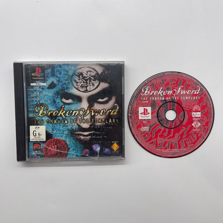 Broken Sword The Shadow Of The Templars PS1 Playstation 1 Game PAL 25F4 - Trippy Trades 