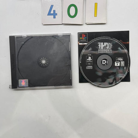 Hidden And Dangerous PS1 Playstation 1 Game + Manual - Trippy Trades 