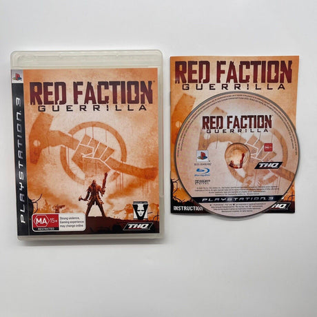 Red Faction Guerrilla PS3 Playstation 3 Game + Manual - Trippy Trades 