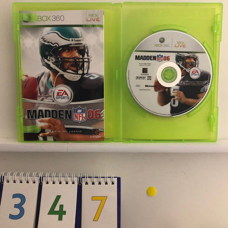 Madden NFL 06 Xbox 360 Game + Manual PAL - Trippy Trades 