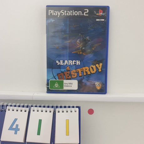 Search And Destroy PS2 Playstation 2 Game + Manual PAL - Trippy Trades 