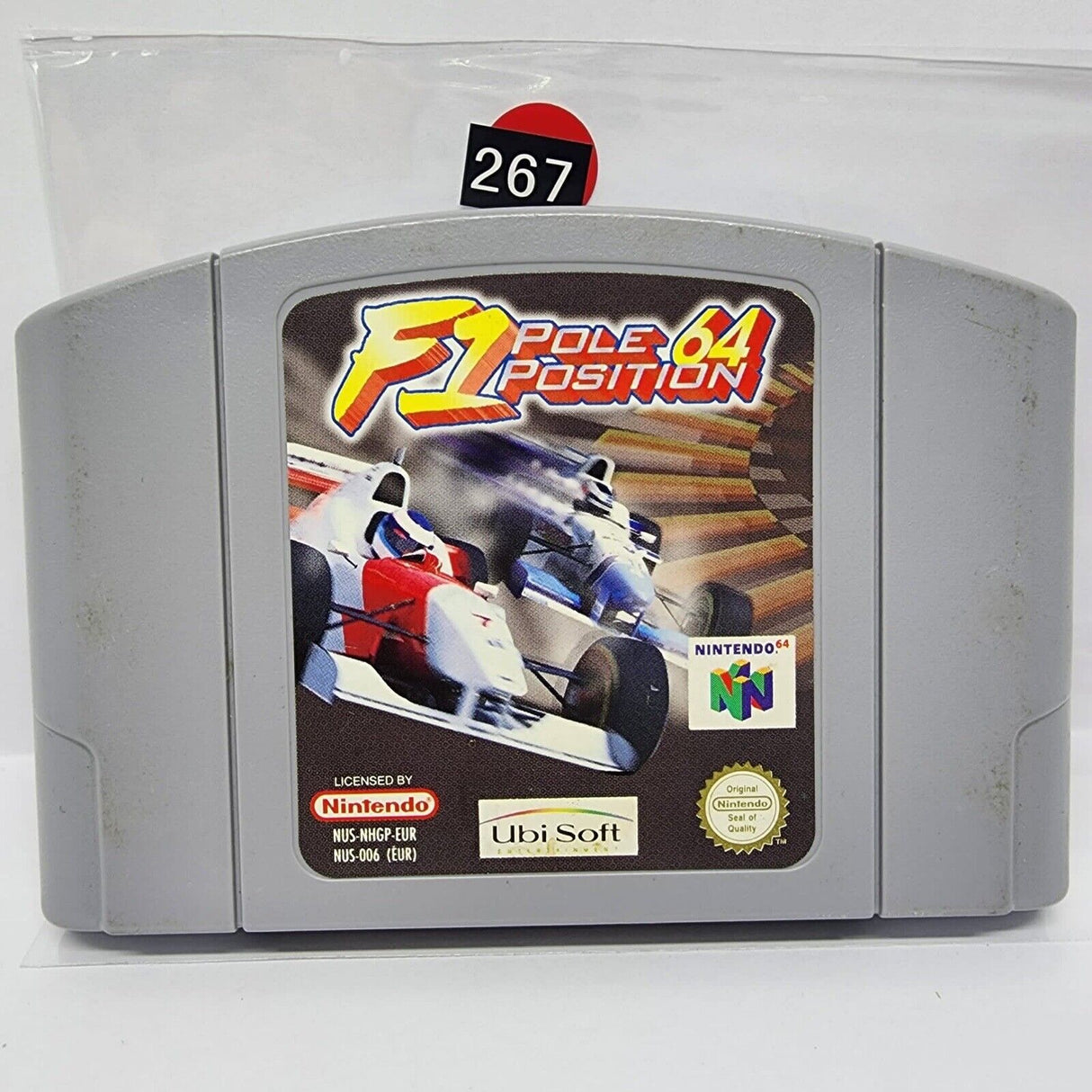 F1 Pole Position 64 Nintendo 64 N64 Game Cartridge PAL r267 - Trippy Trades 