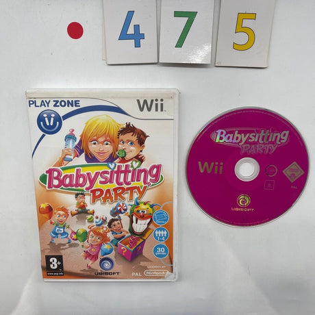 Babysitting Party Nintendo Wii Game PAL - Trippy Trades 