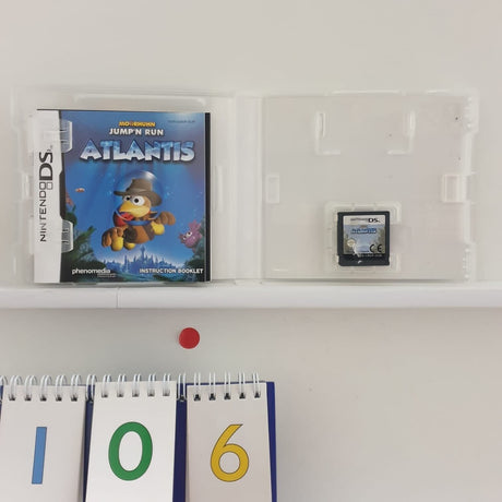 Jump'n Run Atlantis Nintendo DS Game + Manual r106 - Trippy Trades 