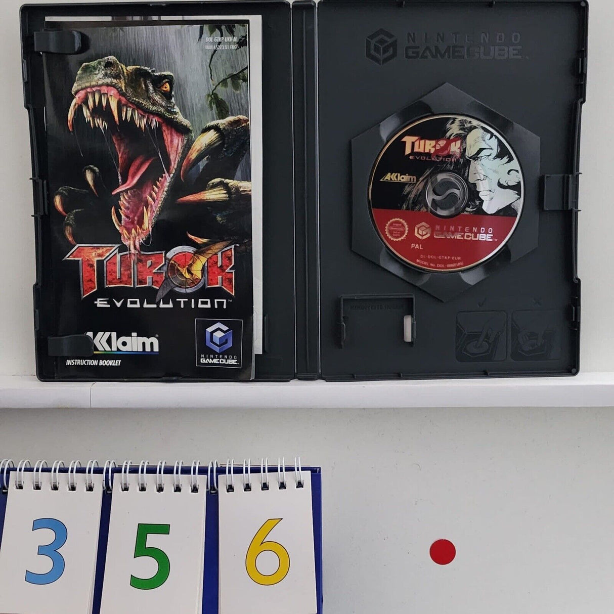 Turok Evolution Nintendo Gamecube Game + Manual PAL - Trippy Trades 